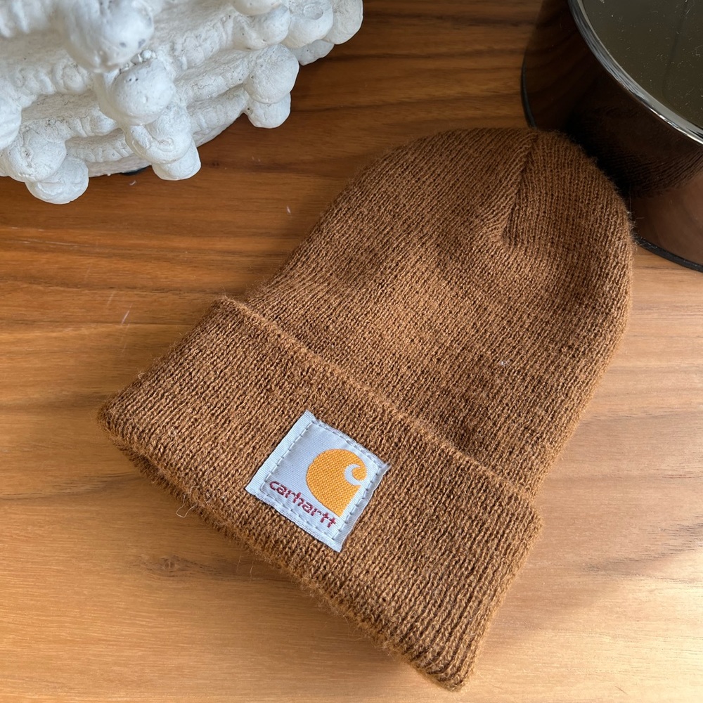 NEW Carhartt Bronze Brown Toddler Beanie